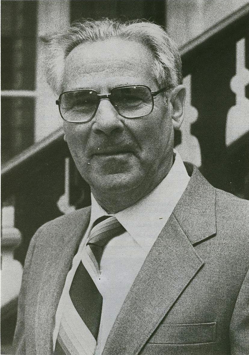 <b>Ernst Metzger</b> 1983 in Dorsten - Metzger-1-Portr